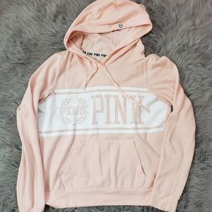 VS PINK hoodie peach